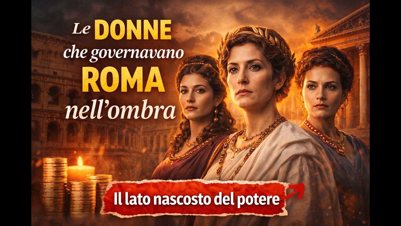 Le Donne che Governavano Roma nell’Ombra | Il Potere Segreto dell’Impero Romano