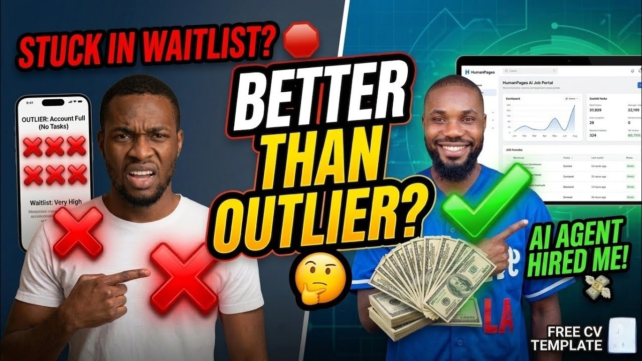 STOP WAITING ON OUTLIER! 🛑 Get Hired by AI Agents (HumanPages + Free CV)