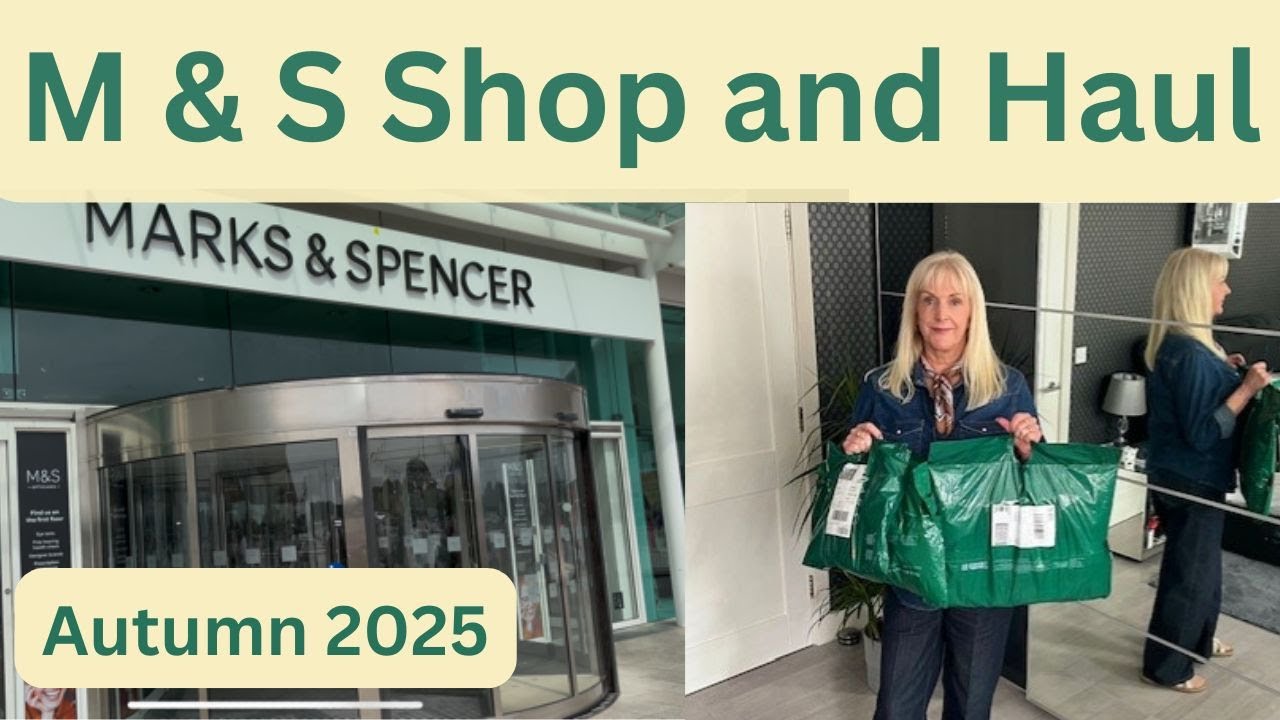 Marks and Spencer Autumn Shop, Try On and Haul - M&S Over 50 Mid Size
