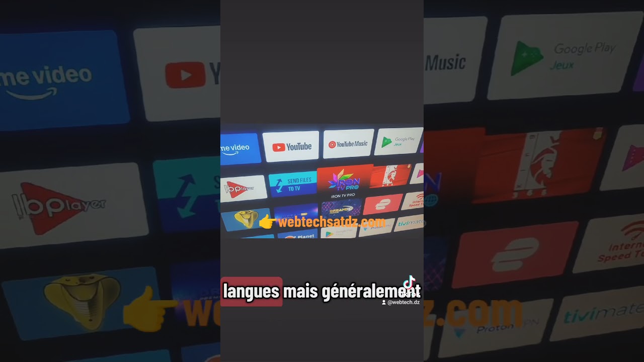 l'application iron pro tv en 2025 sur smart TV et bo&icirc;tier Android