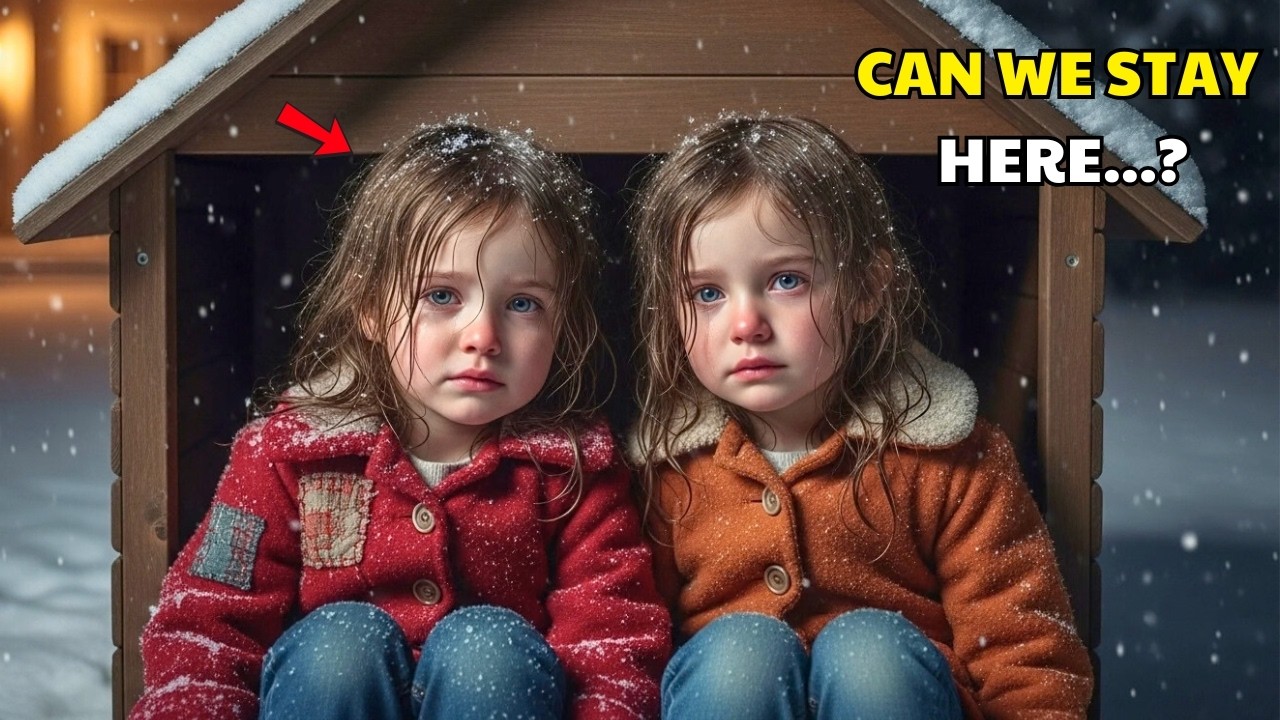A BILLIONAIRE DISCOVERS TWO POOR GIRLS IN HIS DOGHOUSE — THE TRUTH BRINGS HIM TO TEARS