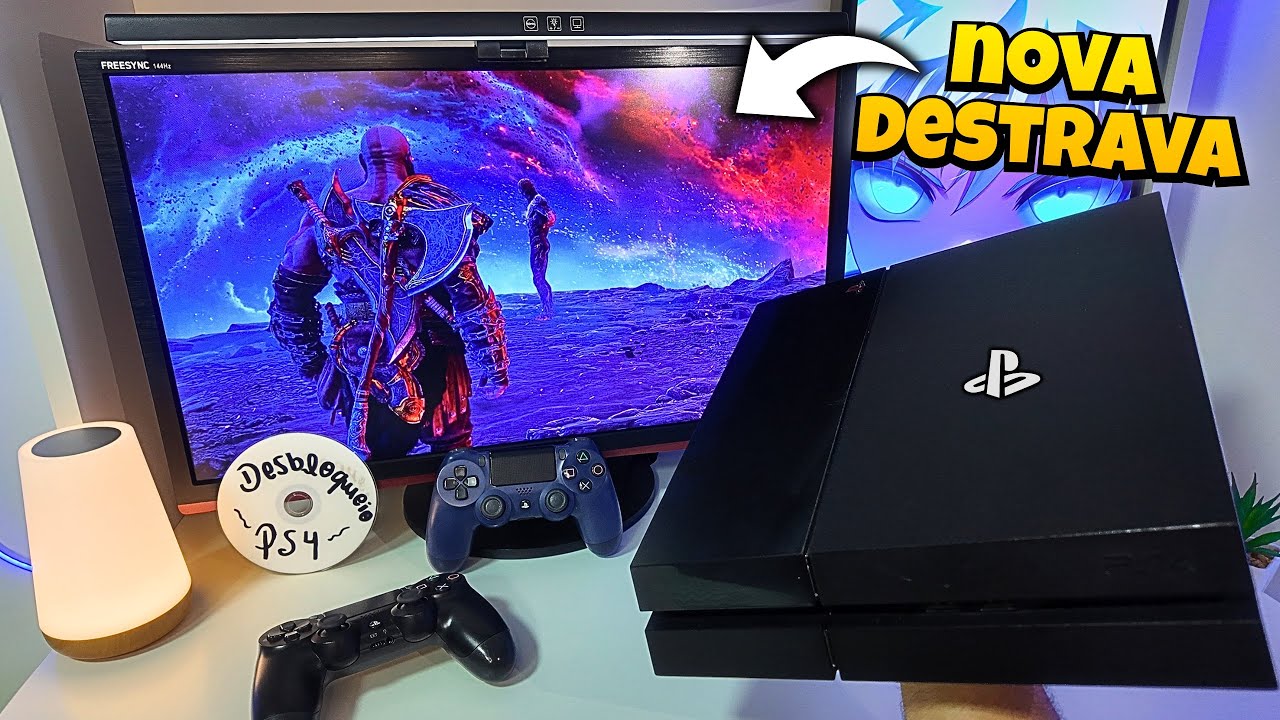 A experiência de ter um PS4 com o NOVO DESBLOQUEIO em 2025!