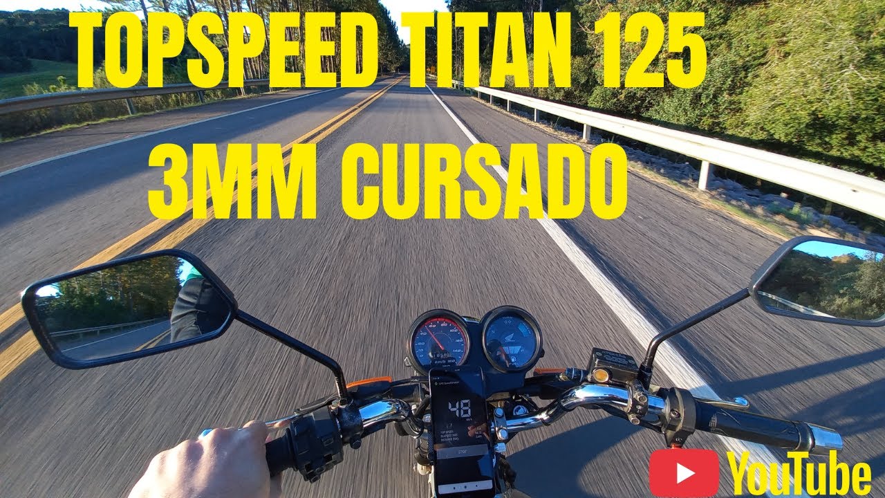 Topspeed Titan 125 3mm Cursada 150cc Rela&ccedil;&atilde;o 14/37