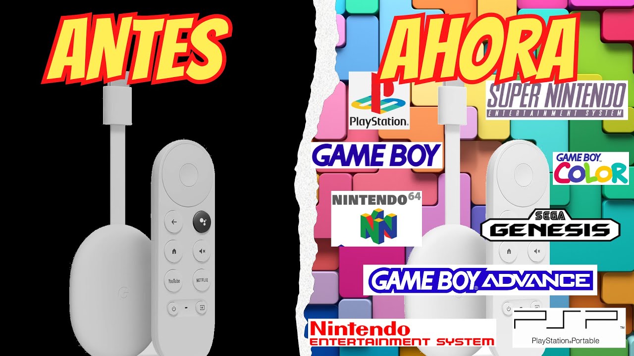Consola Retro de Google por menos de 1000 pesos.