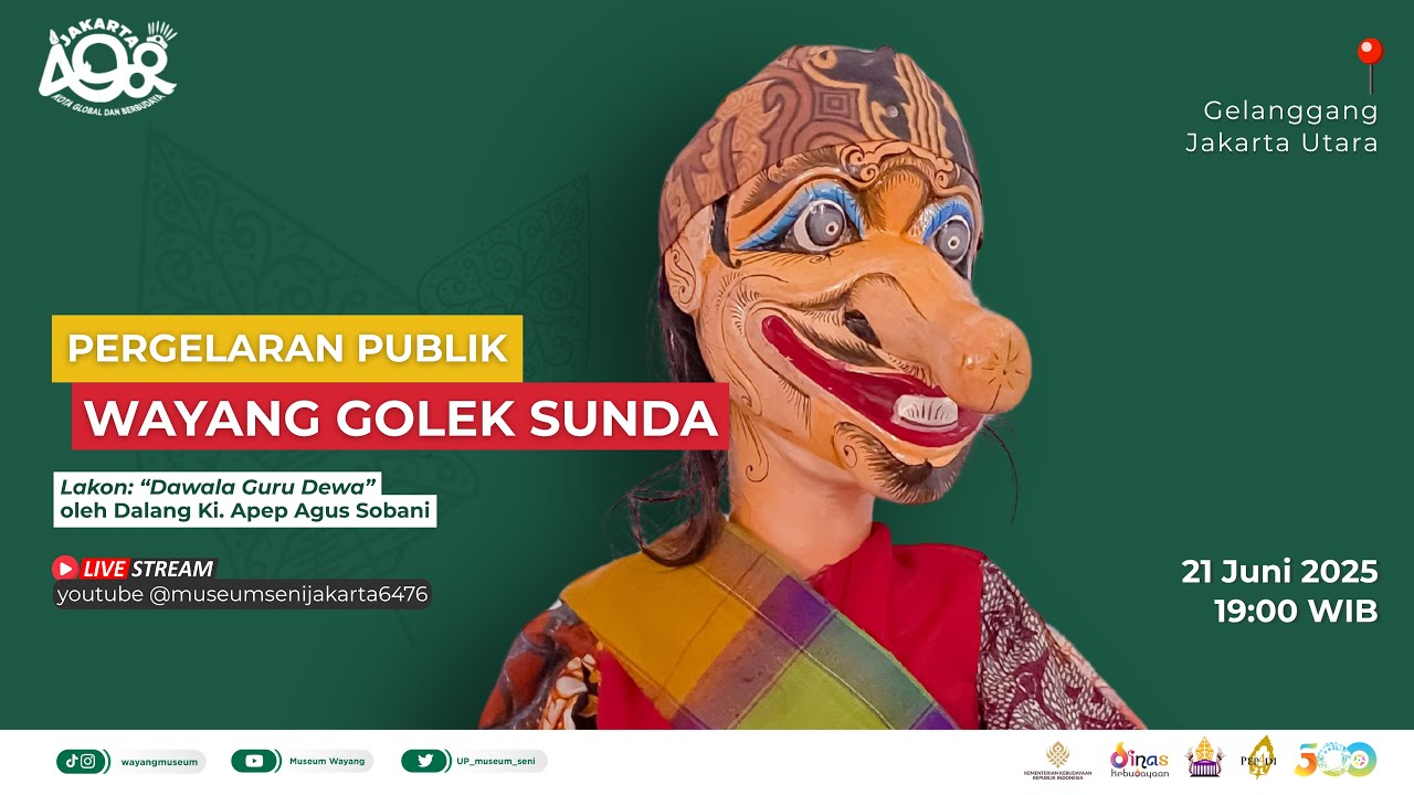LIVE 🔴 WAYANG RUANG PUBLIK  / WAYANG GOLEK SUNDA  /  KI APEP AGUS SUBANI  / DAWALA GURU DEWA