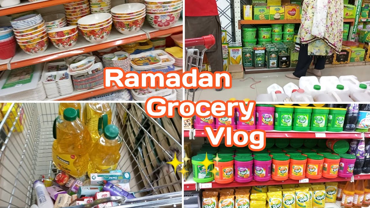 Ramadan grocery shopping |Ramadan grocery shopping 2024✨✨