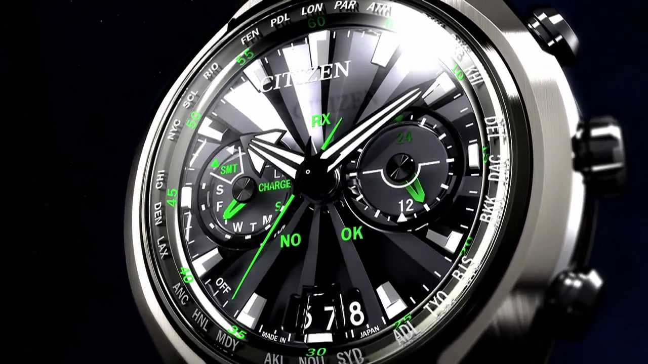 CITIZEN PROMASTER SATELLITE WAVE -AIR PRODUCT MOVIE