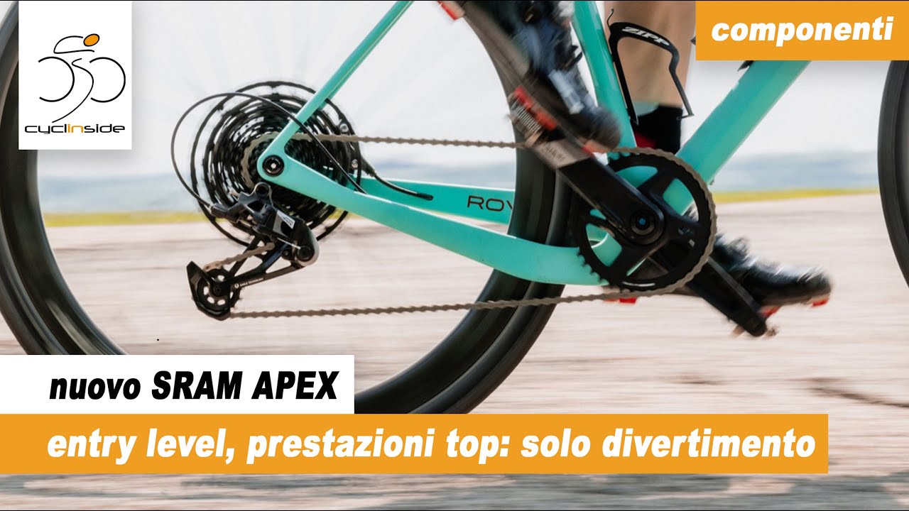 Sram Apex, la nuova superpiattaforma trasmissione per il gravel e il divertimento
