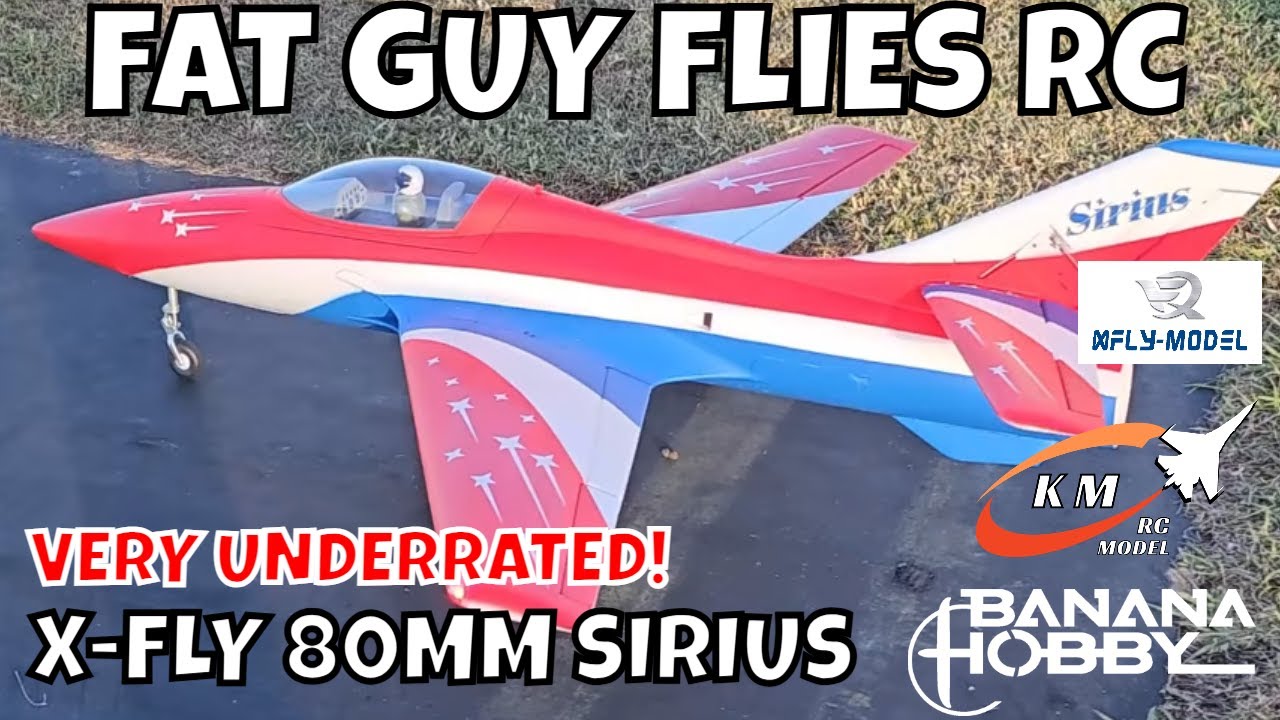 X-FLY SIRIUS 80MM  VERY UNDERRATED SPORT JET by FGFRC #aviation #rcjet