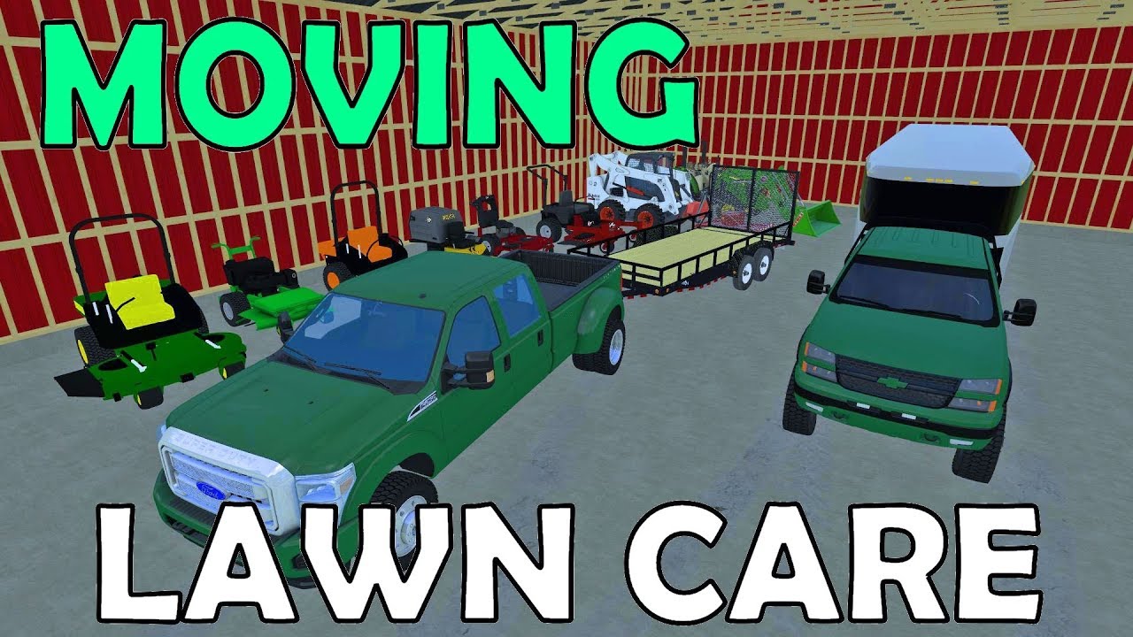 Farming Simulator 17 | Moving To New Lawn Care Shop | New Map