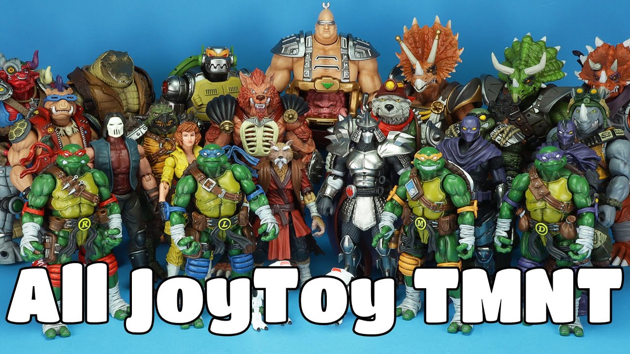 All JoyToy Teenage Mutant Ninja Turtles Figures Checklist | 2024-2025
