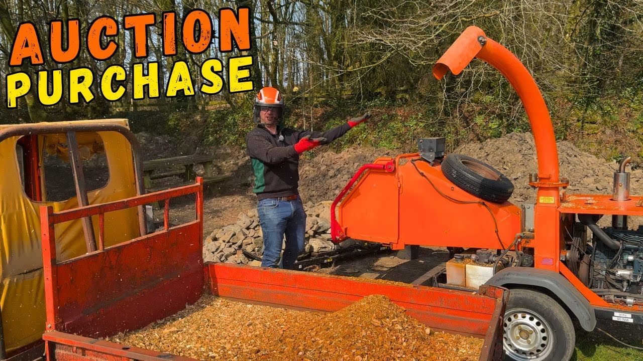 Was it Worth repairing this Used Timberwolf Wood Chipper?