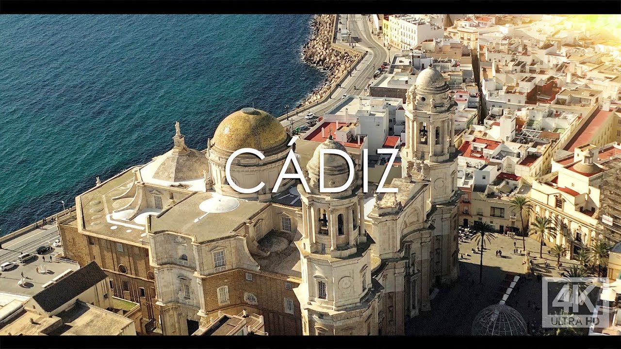 C&aacute;diz Spain 4k Drone Cinematic Footage DJI Mavic 2 Pro