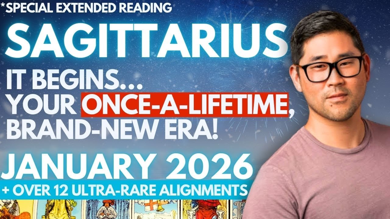 Sagittarius January 2026 - A ONE-IN-QUINTILLION CHANCE TO GET SPREAD LIKE THIS - I'M STILL 😳!