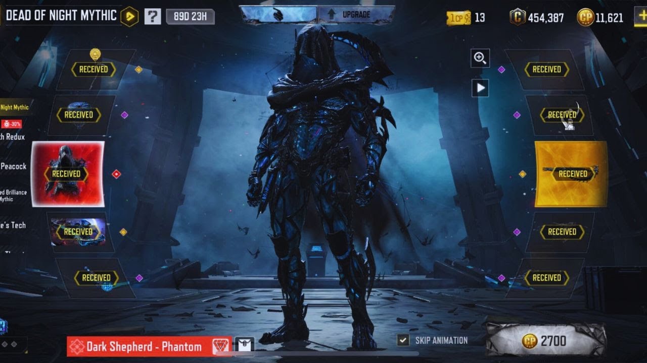 Buying Full Mythic Shephard Draw and Maxing | Dark Shephard full preview #codmobile #codm