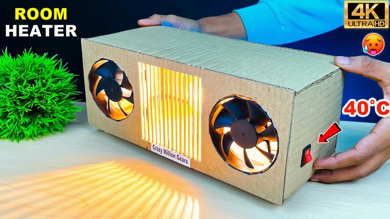 How To Make Room Heater || Homemade Mini Room Heater || Science Project
