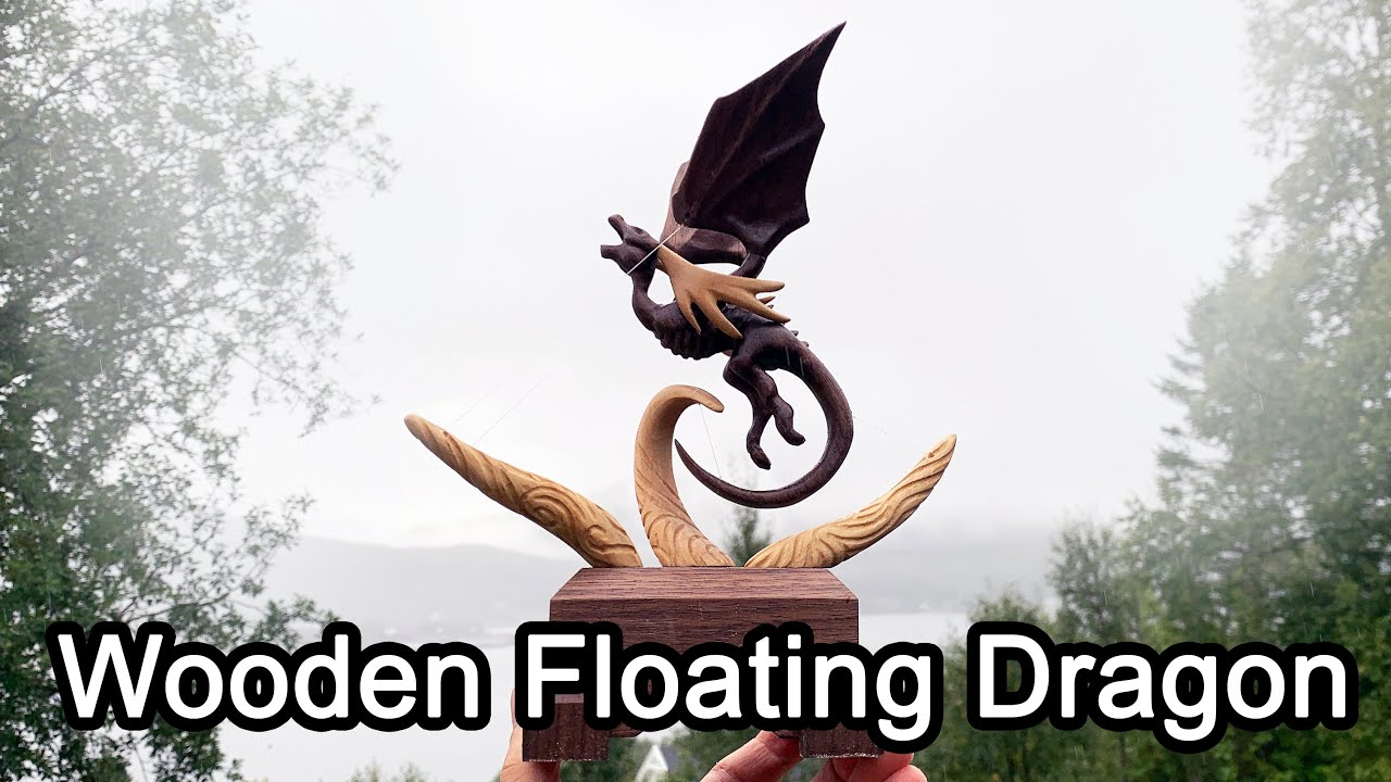Making a floating wooden dragon