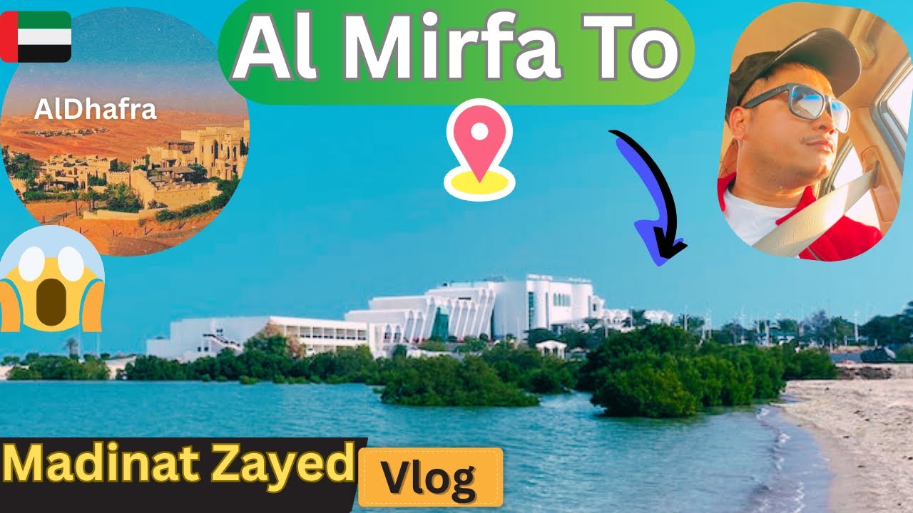 Al Mirfa To Madinat Zayed Road Trip 😱 ||  Al Dhafra Travel Vlog Nepali