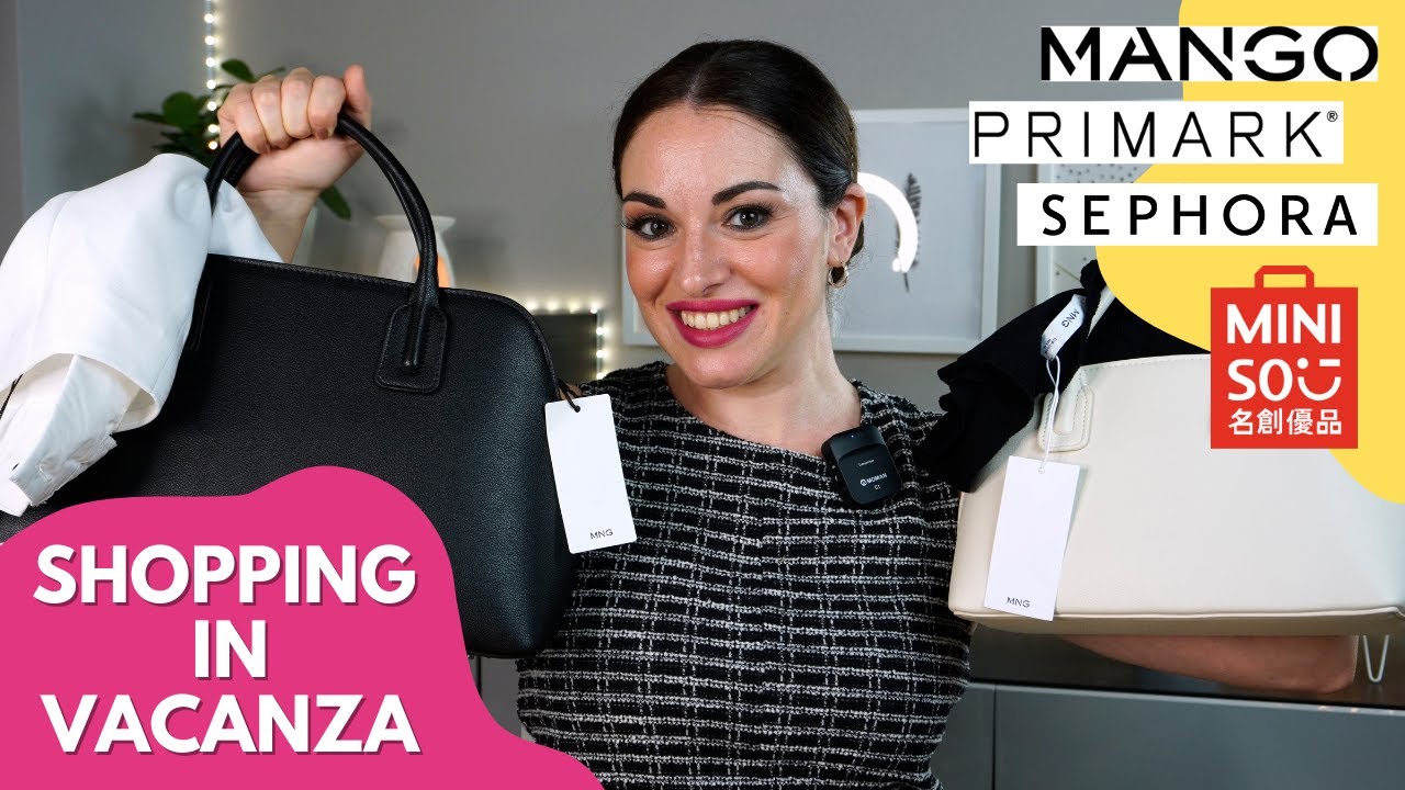 SHOPPING in VACANZA - PRIMARK, MANGO, SEPHORA, MINISO 😍😍😍
