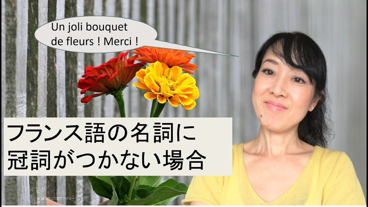 フランス語の名詞に冠詞がつかない場合って？