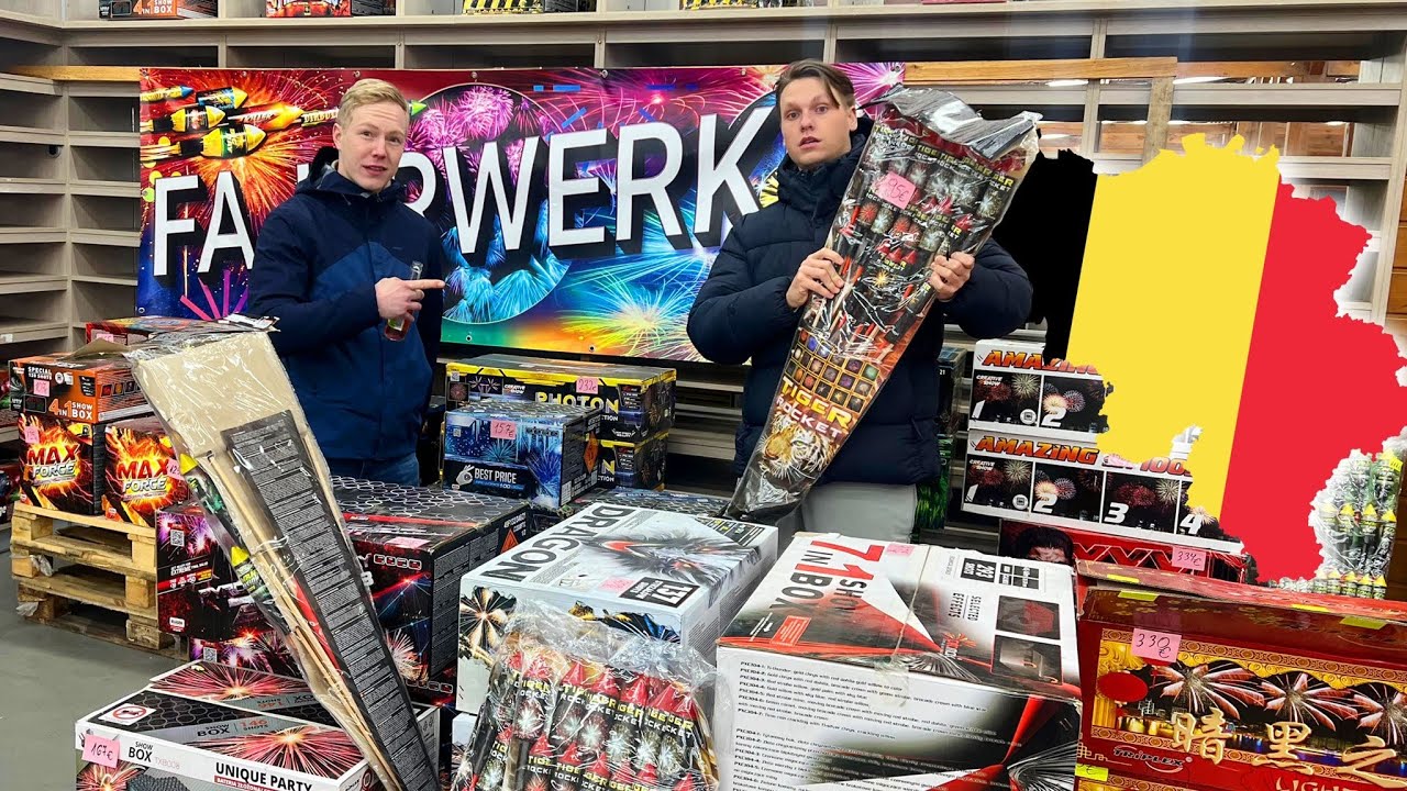 KLOTEN MET VUURWERK IN BELGIE!