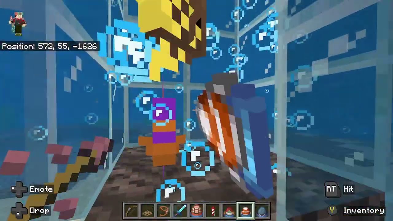 Minecraft Bedrock Fish Farm Arrow Killer Fix