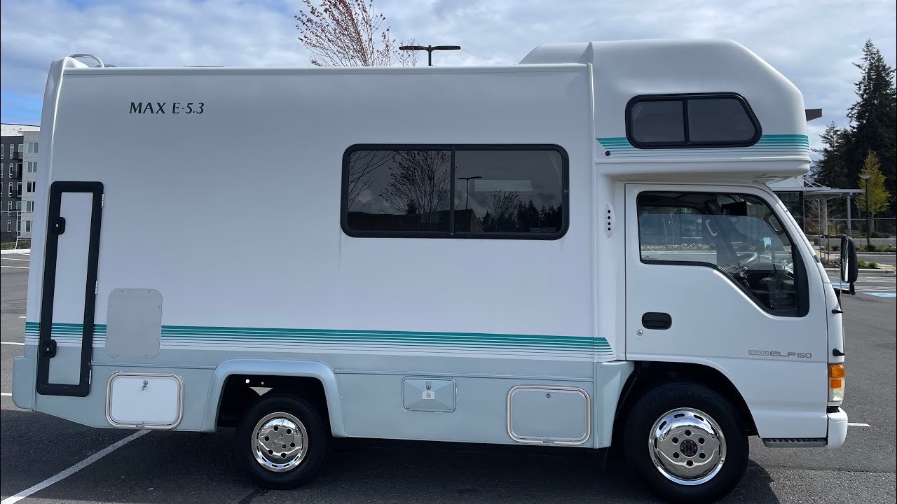 1997 Isuzu Elf Camper RV 3.1L diesel 4x4 Automatic Transmission