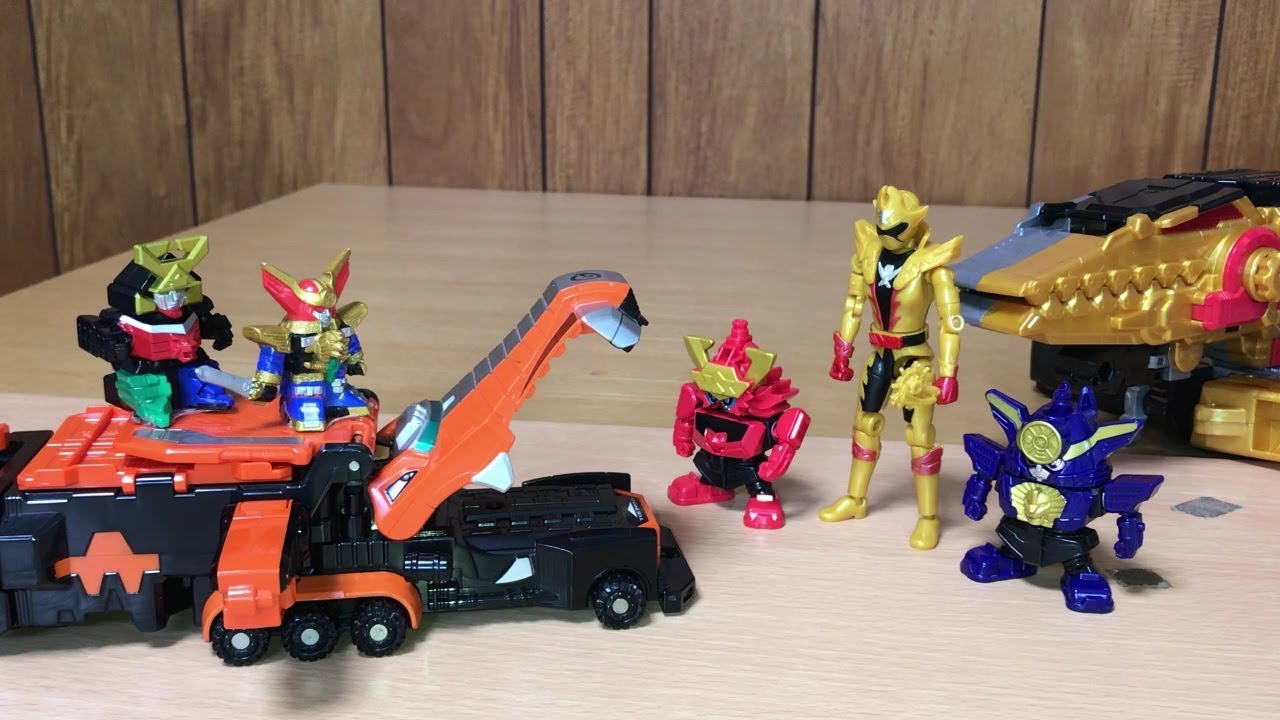 機界戦隊ゼンカイジャー　DX界賊合体 ツーカイオー ツーカイリッキー＆ツーカイカッタナーセット ！ついに本物登場で偽ツーカイオーチーム壊滅！前田動画 Kikai Sentai Zenkaiger