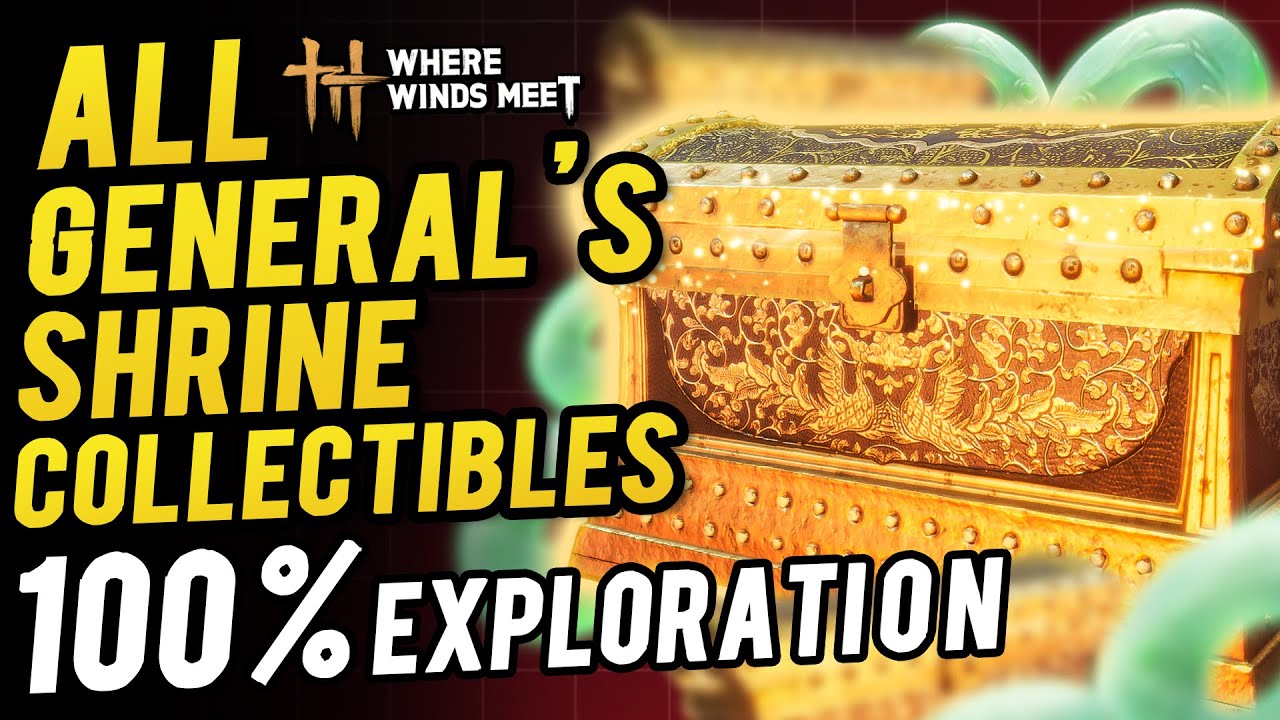 General's Shrine All Collectibles & Chest Location ~100% Exploration (Sentient Being) WWM