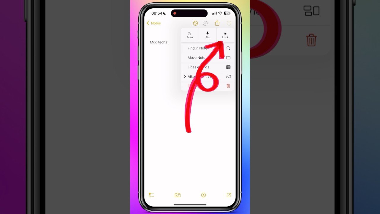 How to Lock Notes on iPhone: Securing Your iPhone Notes!