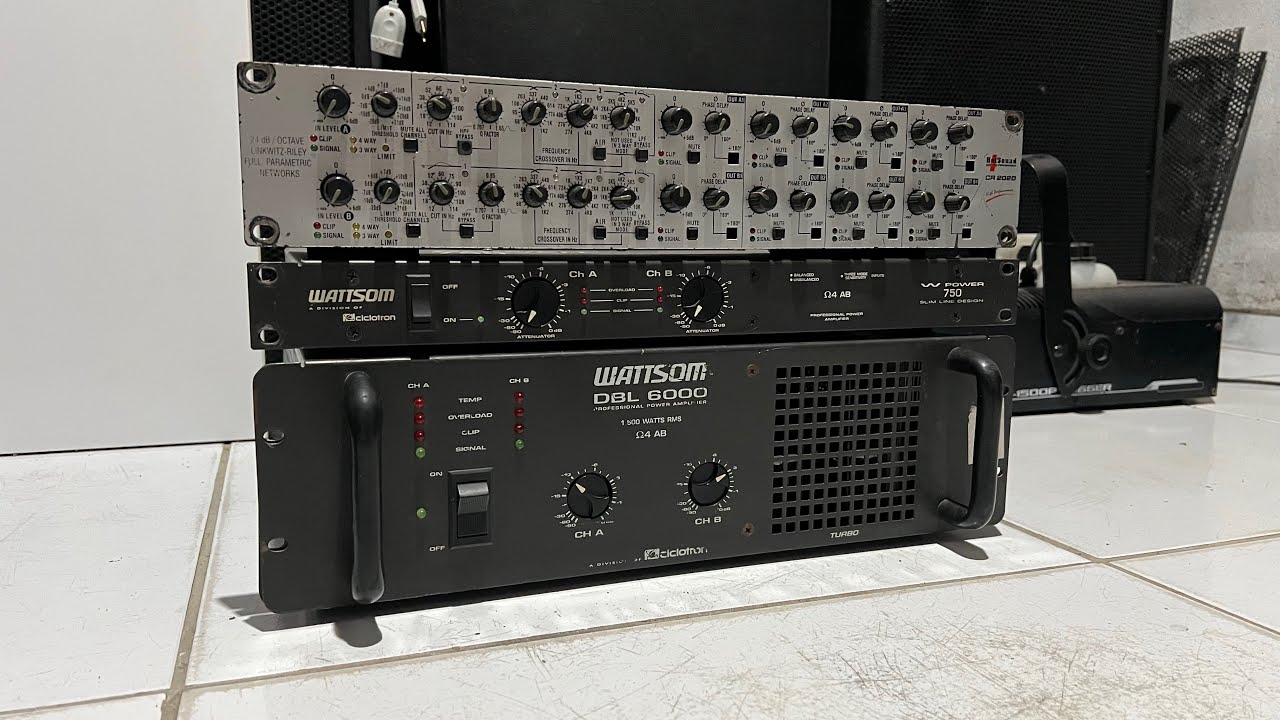 Comprei uma DBL 6000 para montar outro sistema.