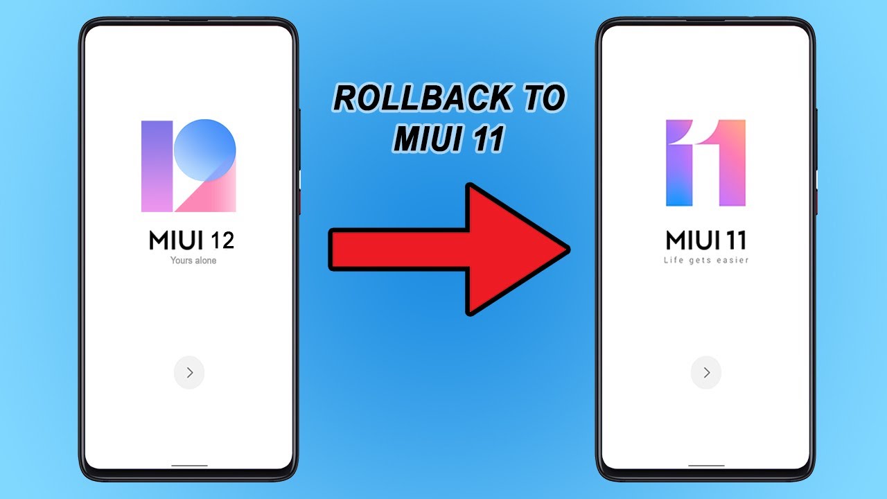 How To Rollback MIUI 12 to MIUI 11