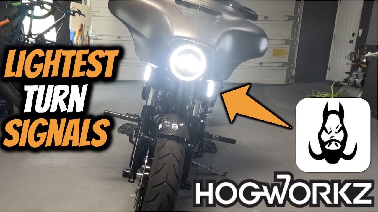 HOGWORKZ Street Glide LED Fork Turn Signals | Build Series | Part 20