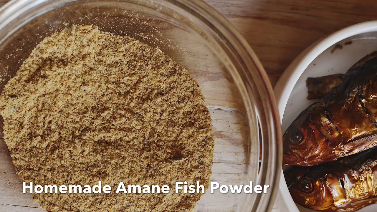 Homemade Amane Fish Powder