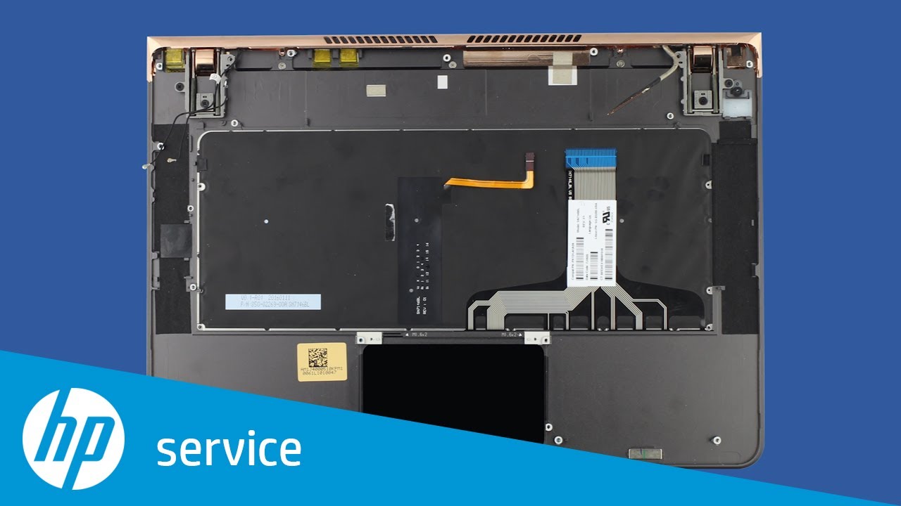 Replace the Display Panel Assembly/ Top Cover | HP Spectre Notebook | HP Support