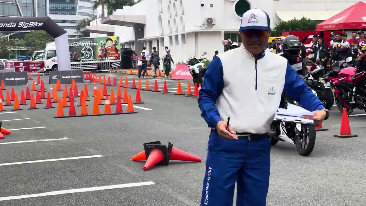 20260207 Mylo Warm up and winning run Honda WinnerX gymkhana