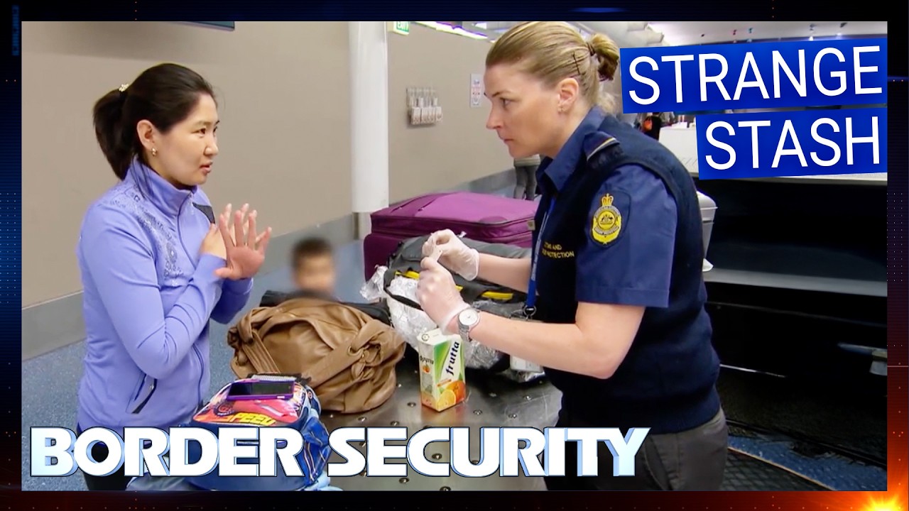 Passenger's Juice Box Isn’t What It Seems | S9 E14 FULL EPISODE | Border Security Australia