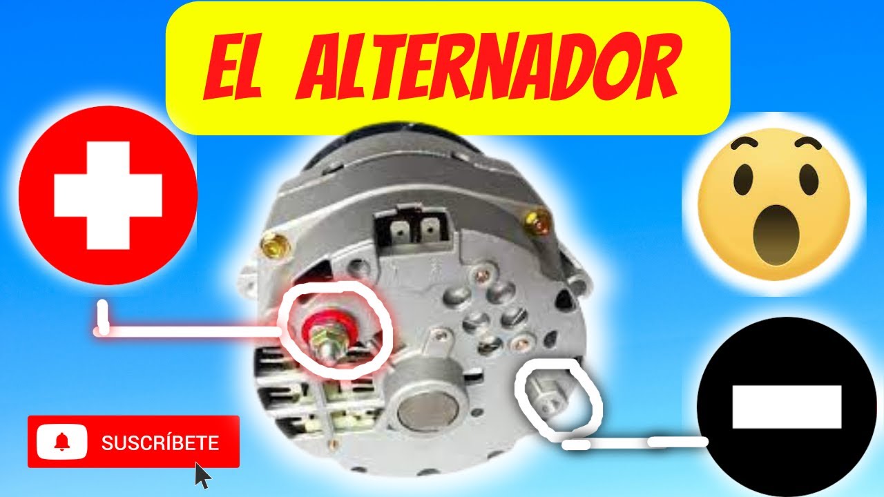 NEGATIVO DEL ALTERNADOR  (MUY IMPORTANTE )