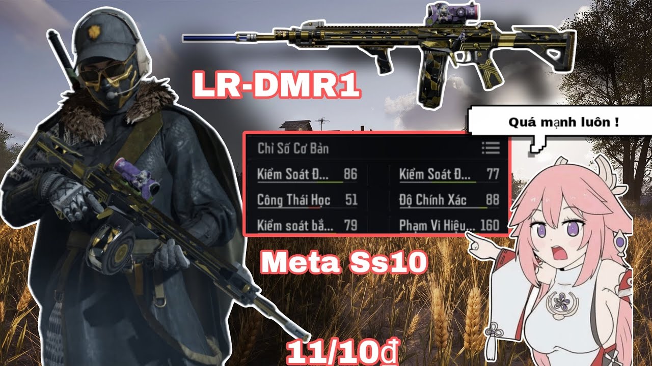 Meta của Ss10 LR-DMR1 Farm 120k quá khoẻ !! | Arena Breakout 