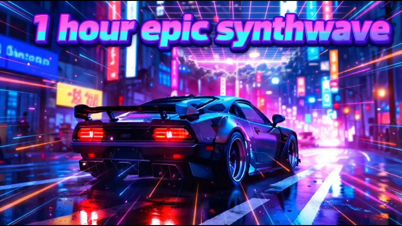 F U L L - A L B U M 📀 - E V O L V E - Synthwave / Cyberpunk  / Synth 📻