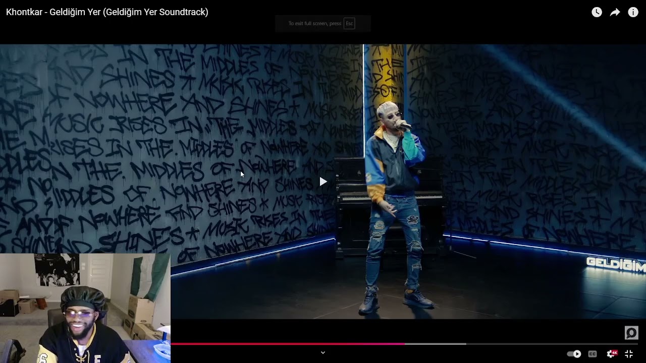 AMERICAN Reacts To TURKISH Rap Khontkar - Geldiğim Yer (Geldiğim Yer Soundtrack)