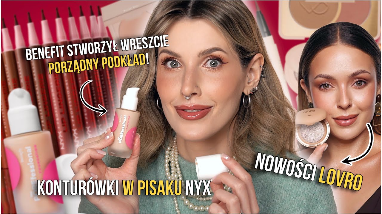 Tego po Benefit się NIE SPODZIEWAŁAM😳+ drogeryjne nowości NYX i LOVRO 