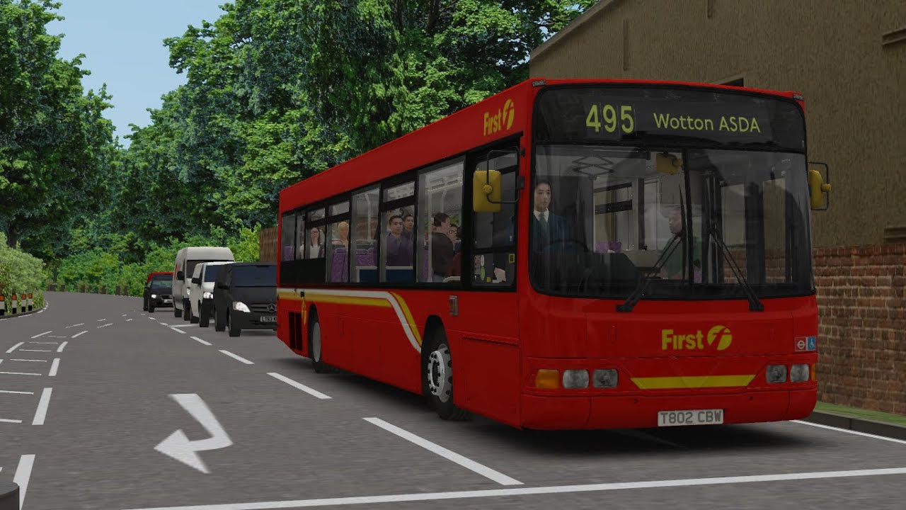 OMSI 2 | Bowdenham V5 | Route 495: Apsley Bus Station - Wotton ASDA