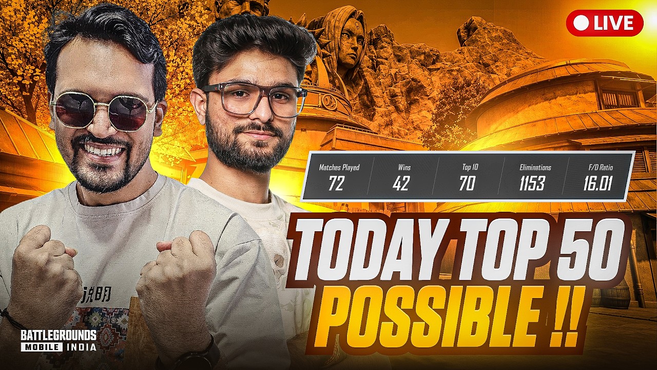 😎TODAY TOP 10 POSSIBLE?😢| BGMI LIVE ‪‪@LoLzZzGaming‬ #shortslive #shortfeed #bgmilive