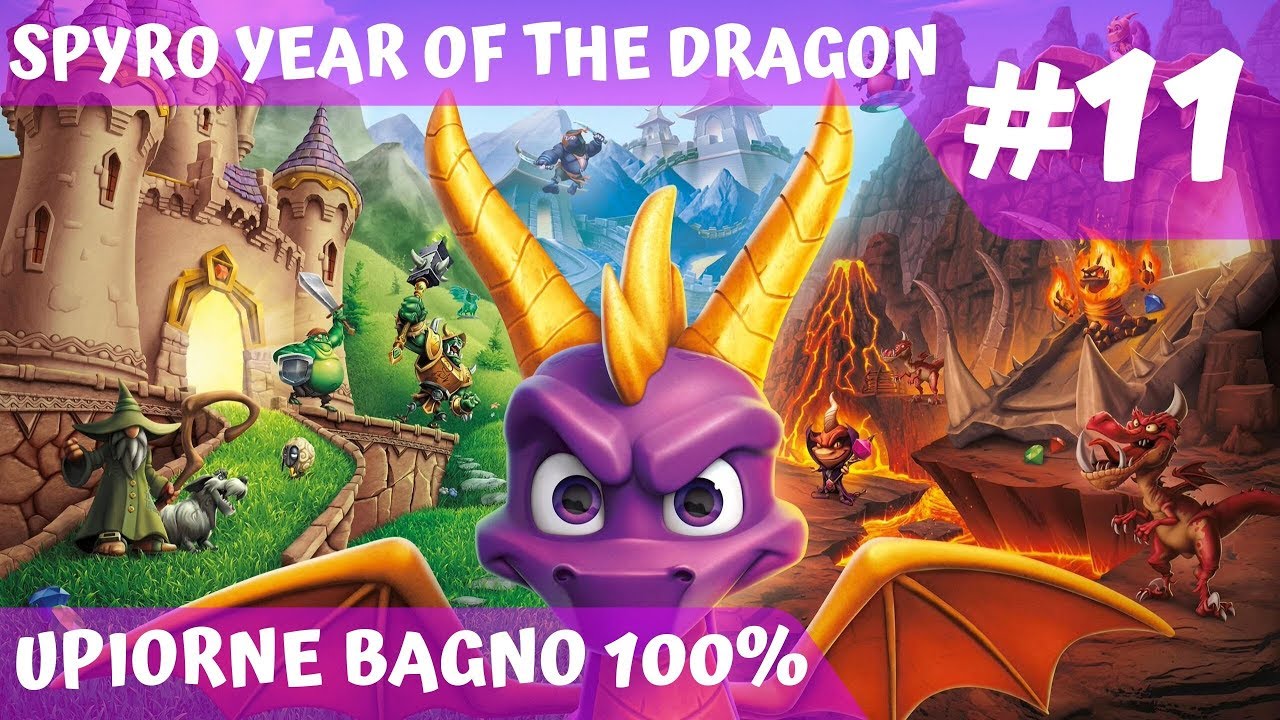 SPYRO YEAR OF THE DRAGON PL #11 UPIORNE BAGNO / SPOOKY SWAMP 100%