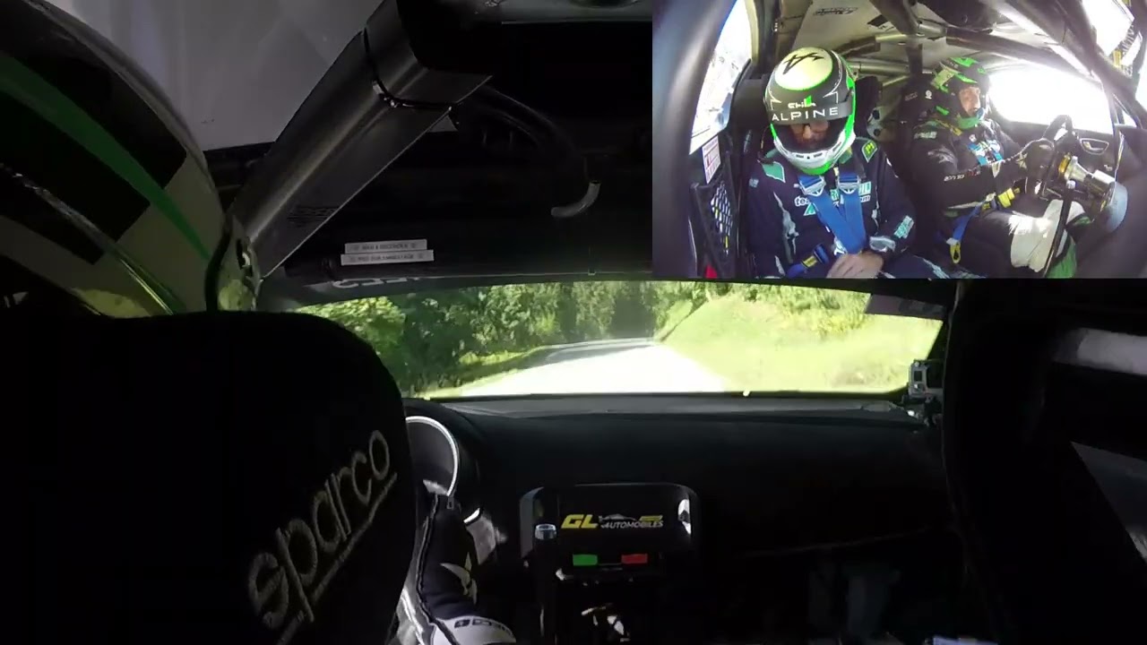Rallye Mont-Blanc Morzine 2025, Ludovic Godard - Matthieu Bole Richard, Alpine A110 GT+
