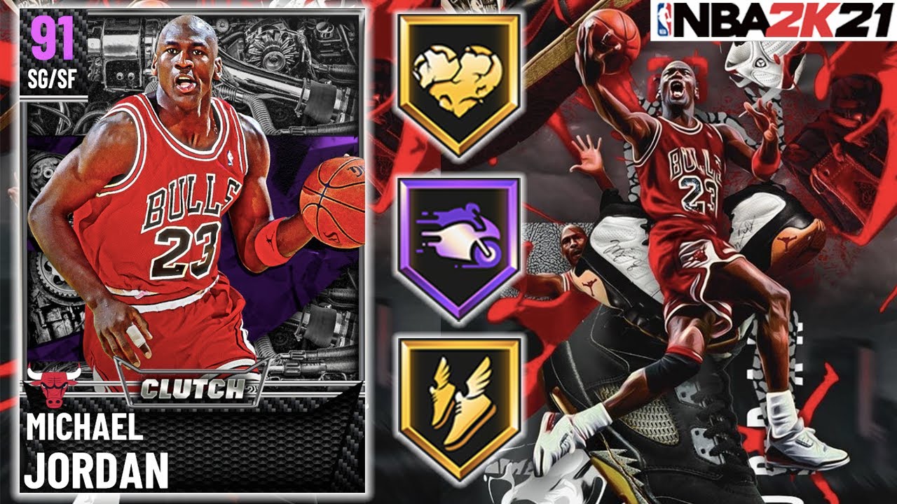AMETHYST MICHAEL JORDAN GAMEPLAY! IS HE WORTH PICKING UP IN NBA 2K21 MyTEAM?