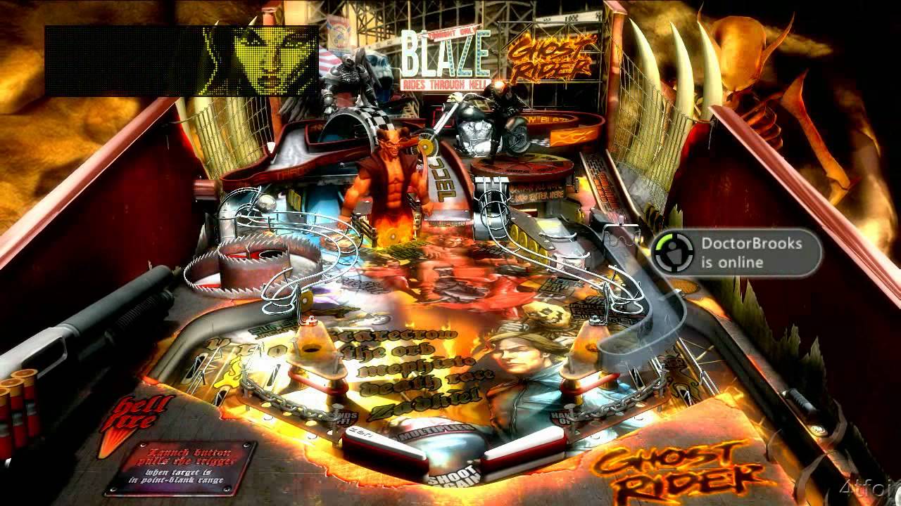 Pinball FX 2 - Marvel Pinball: Ghost Rider Table