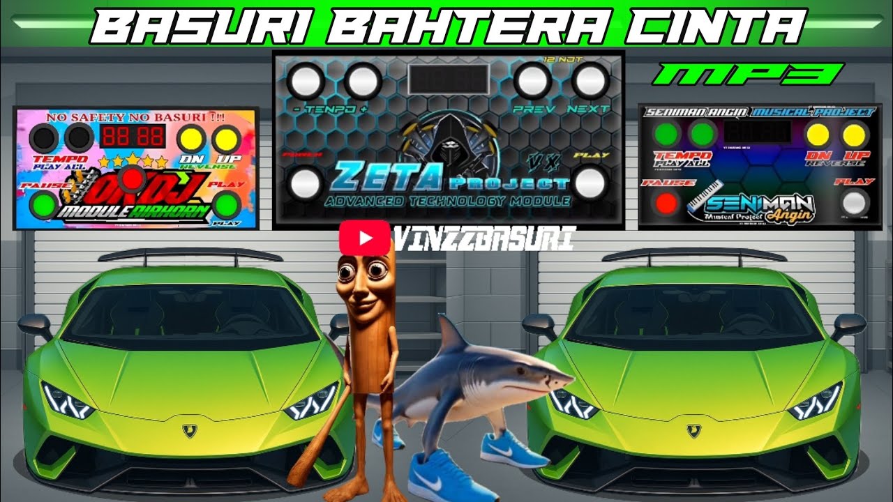 TELOLET BASURI REMIX BUKIT BERBUNGA TUNG SAHUR LAMBORGHINI MP3