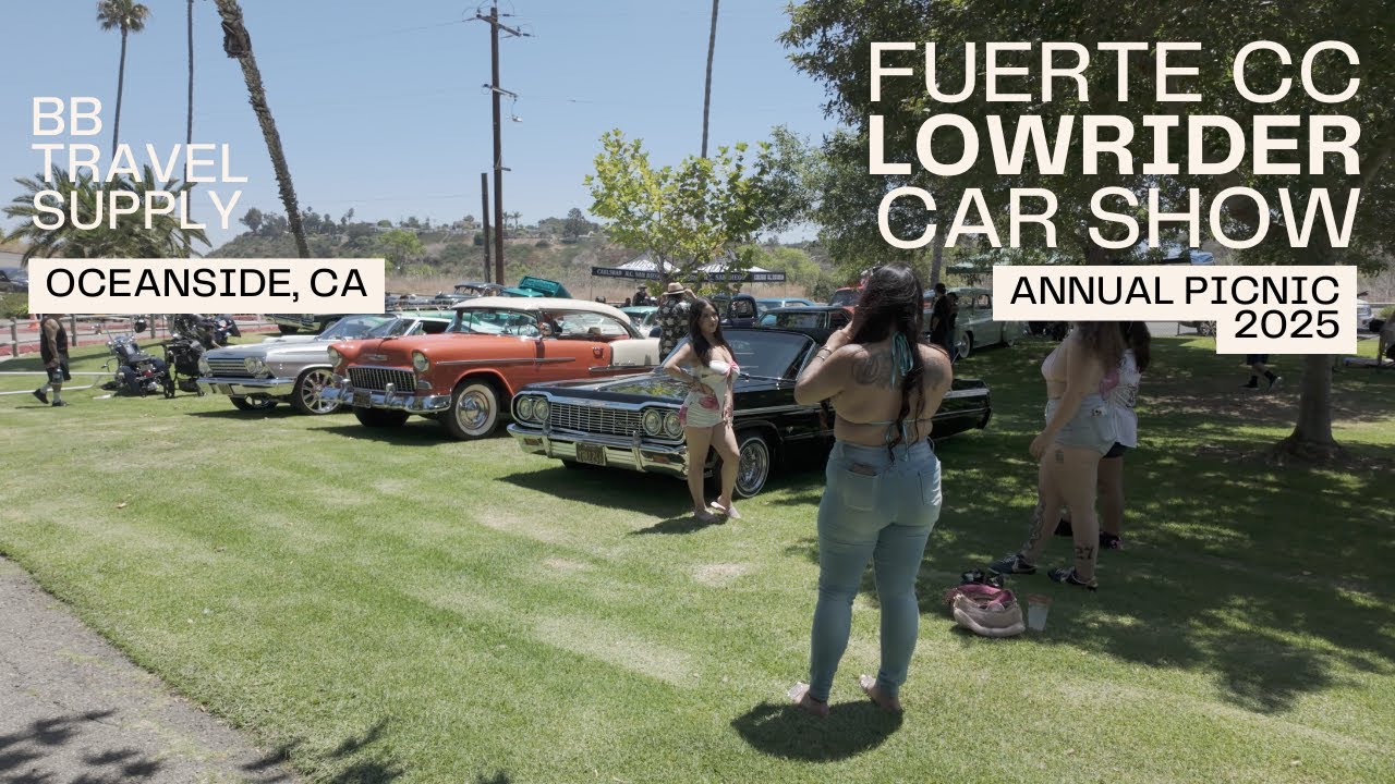 Fuerte CC Lowrider Car Show Oceanside 2025 | Annual Picnic 🚘